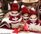Τρεις κούκλες Χριστούγεννα